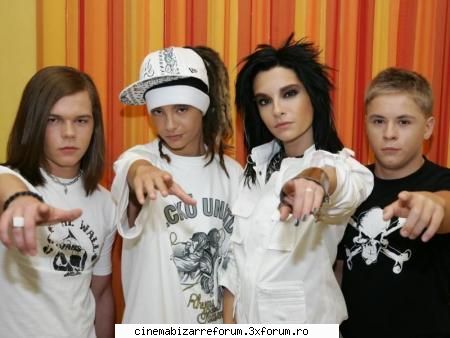 tokio hotel :x:x:x:x nici alta formatie ei.snt cei mai tari!
